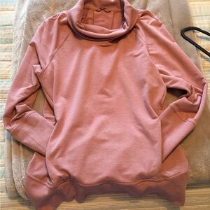 lululemon athletica Cowl Neck Pullover - Dusty Rose